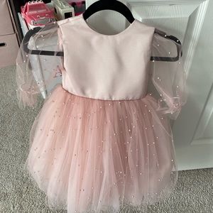 4t girls dress. Beautiful pale pink